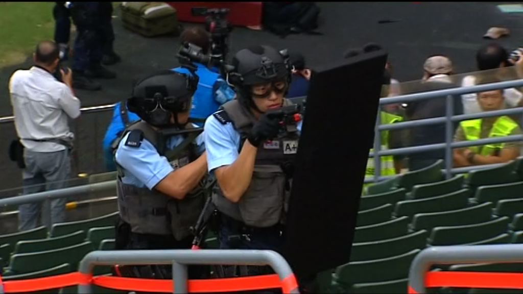 警方進行反恐演練　 模擬大型演唱會遇襲