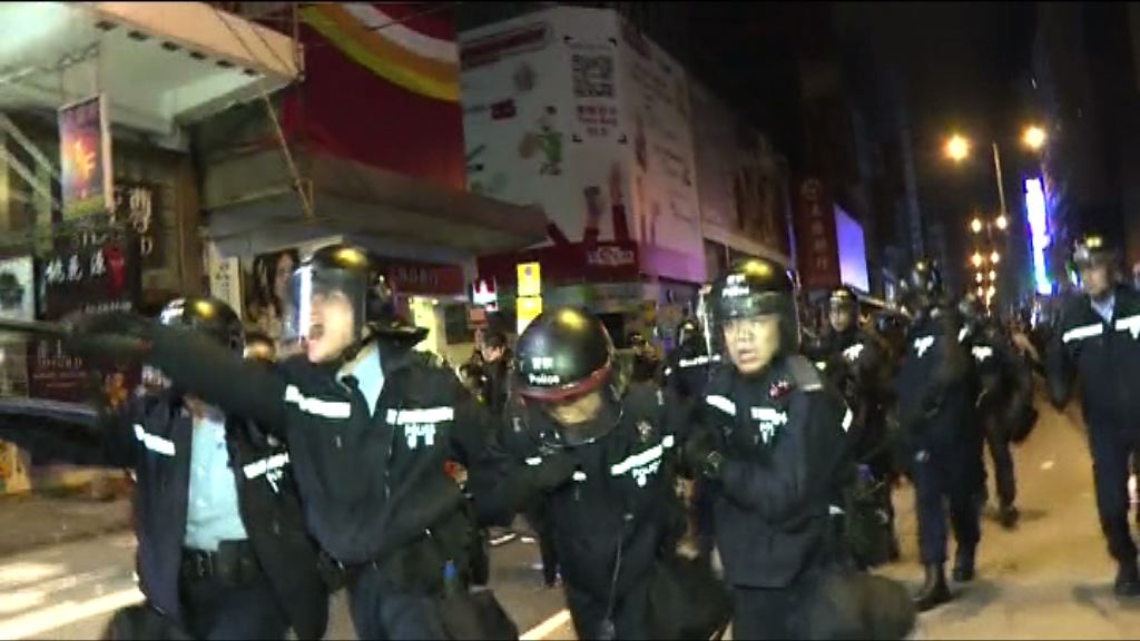 盧偉聰向警察協會解釋旺角騷亂部署