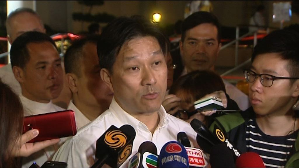 陳祖光：會協助七警就定罪上訴