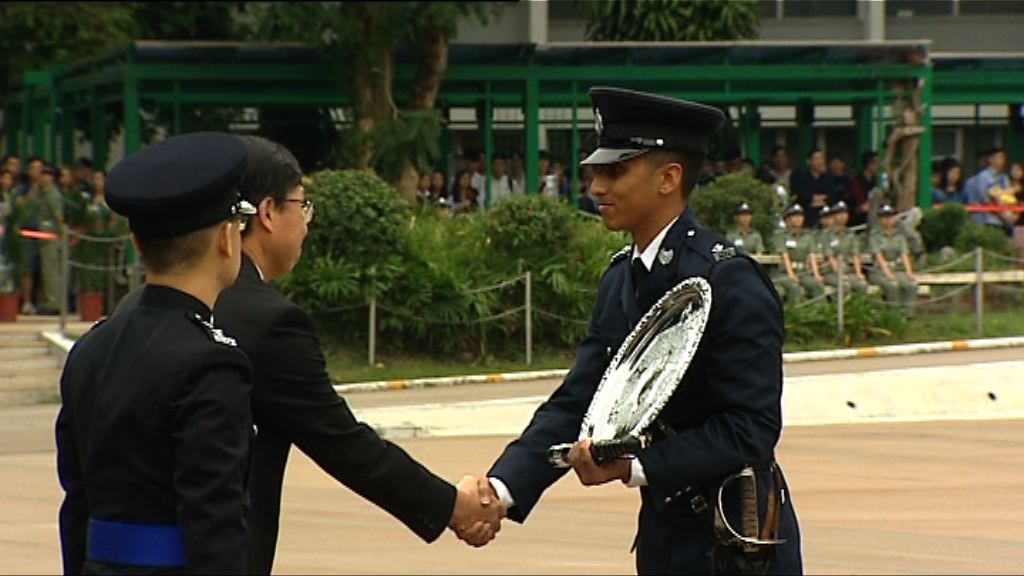 回歸後首位非華裔見習督察結業