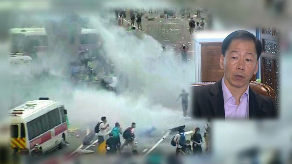 黃志雄：佔領首次放催淚彈前可更清晰警告