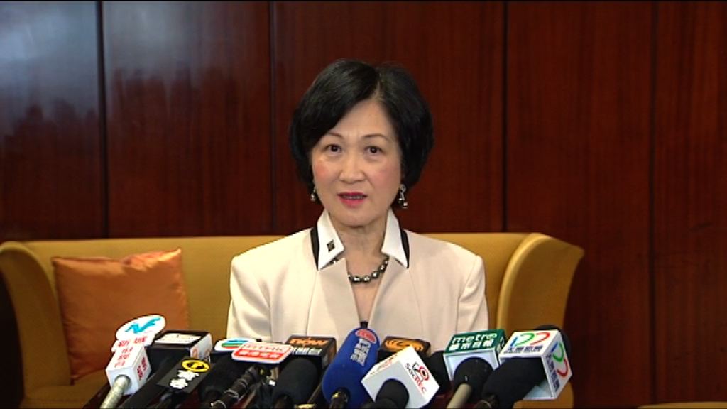 葉劉淑儀：建制派考慮以流會以外方式　暫緩青政議員再宣誓