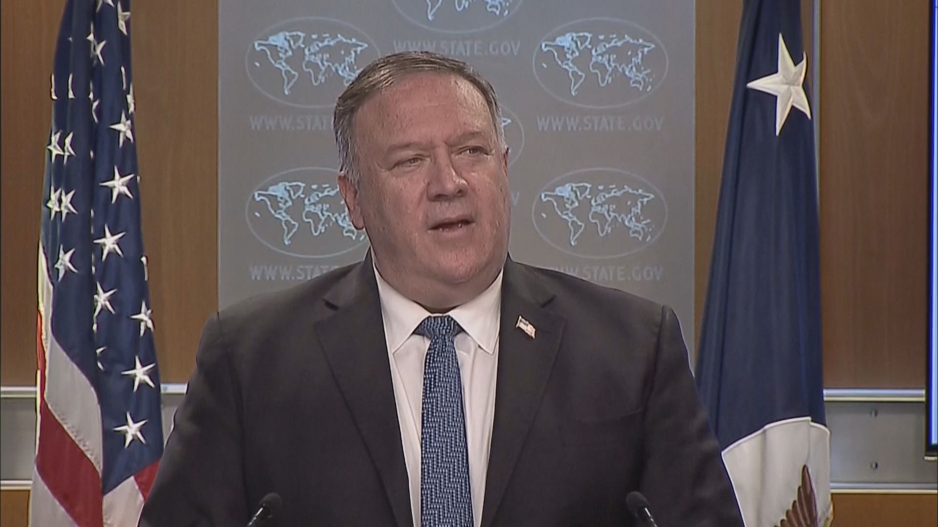 蓬佩奧稱將清除應用商店內中國程式　建議吊銷中國電信等在美營運許可