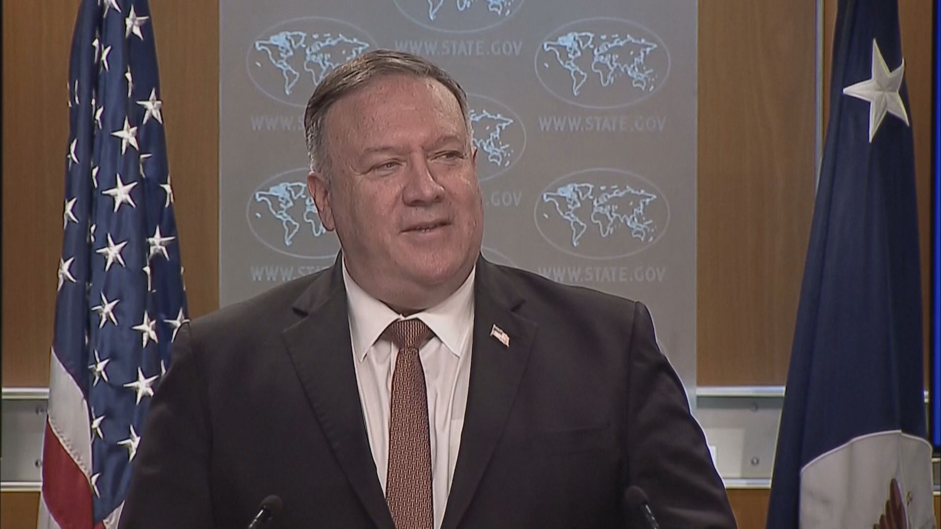 蓬佩奧：將對部分華為員工實施簽證限制