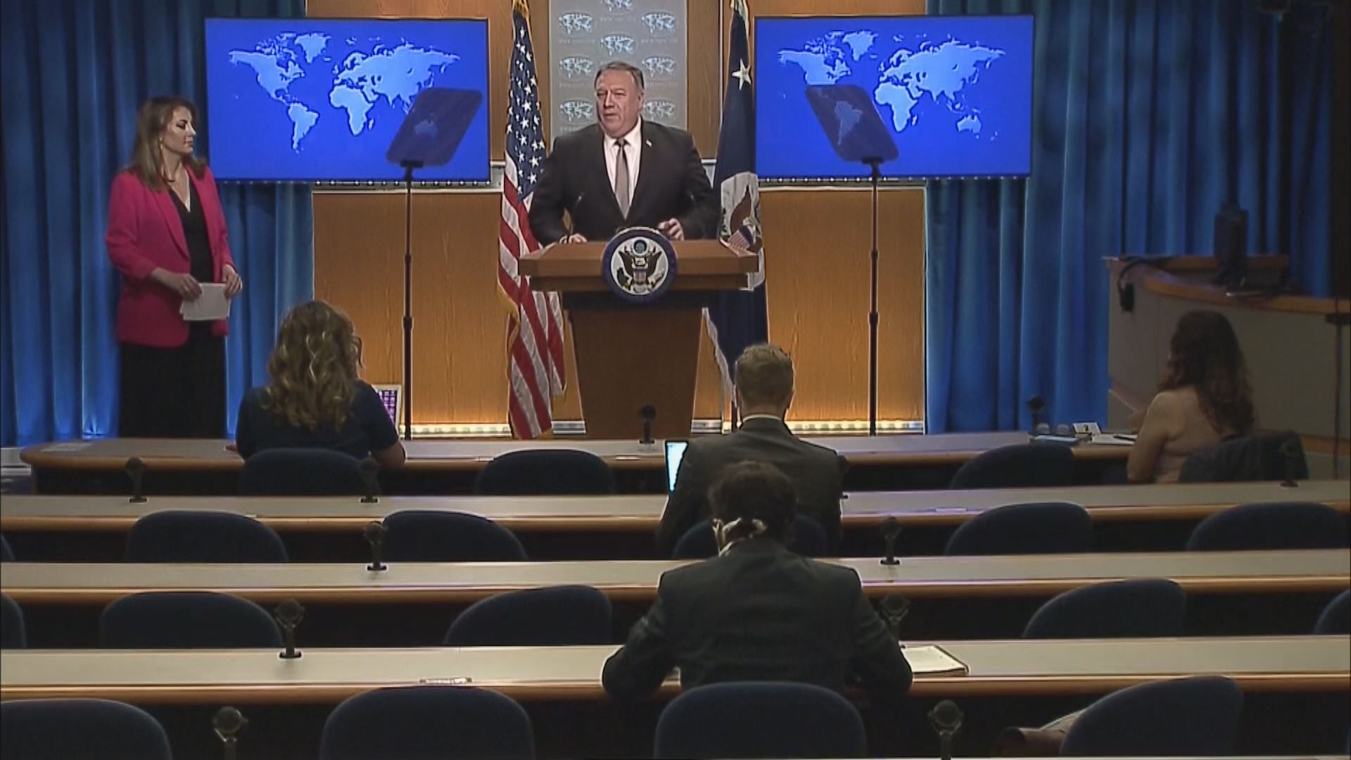 蓬佩奧：中國違反給予香港高度自治是向全球開出空頭承諾