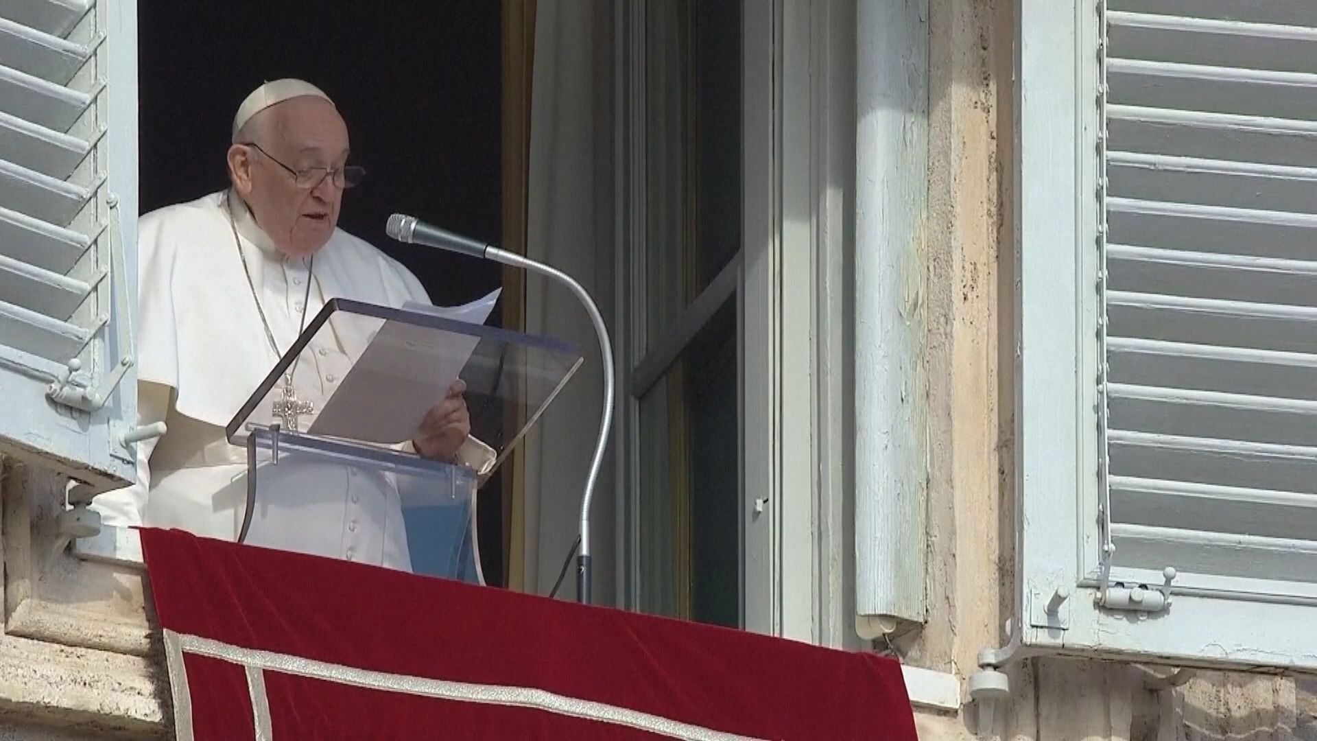 教宗方濟各向民眾致以農曆新年祝福