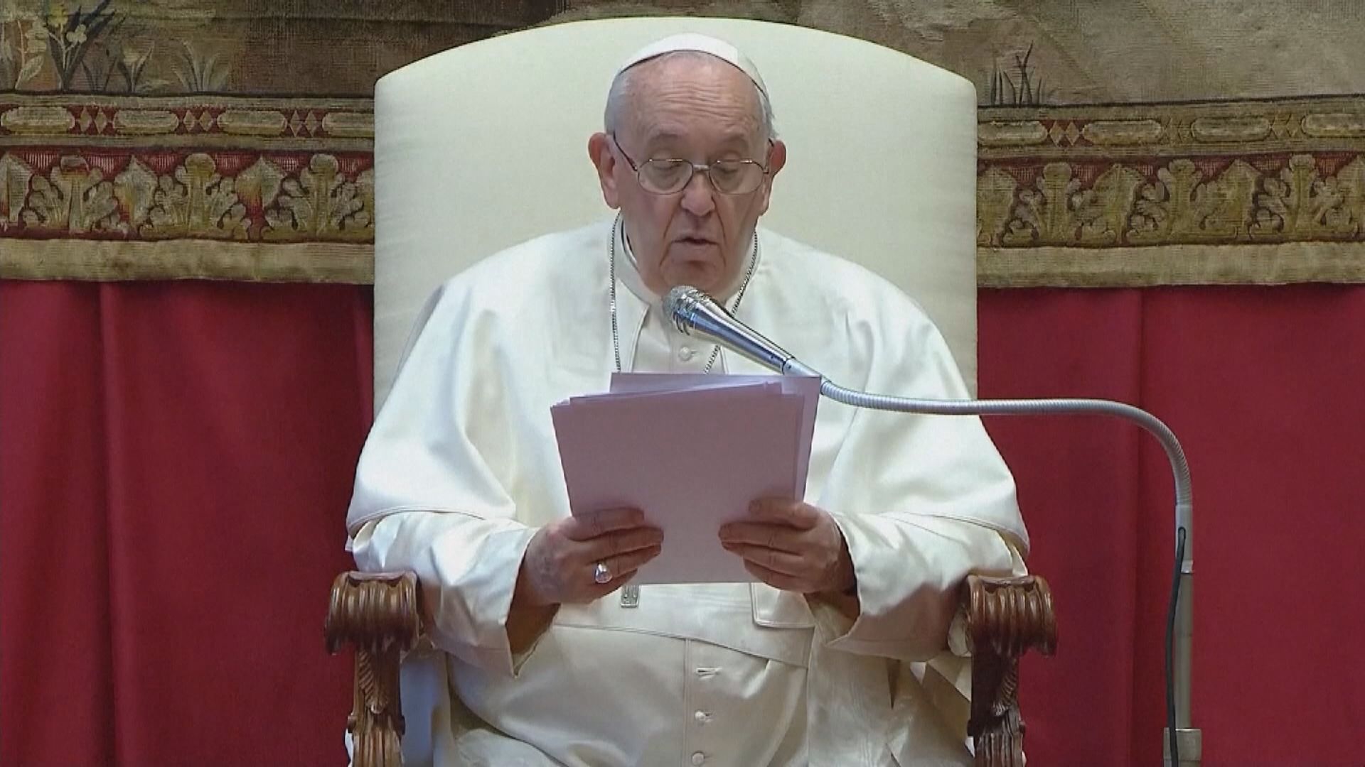 教宗方濟各首度開腔譴責伊朗處決反政府示威者