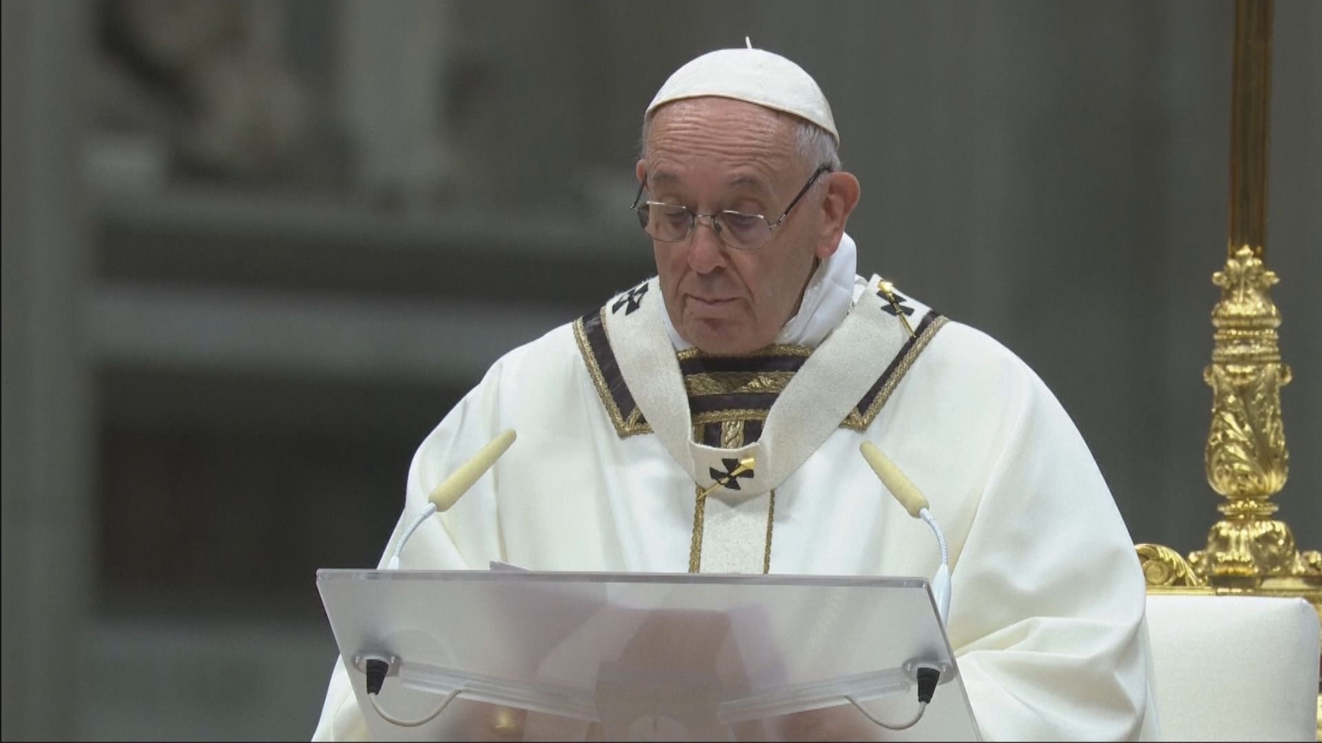 教宗呼籲世人摒棄貪婪及物慾生活