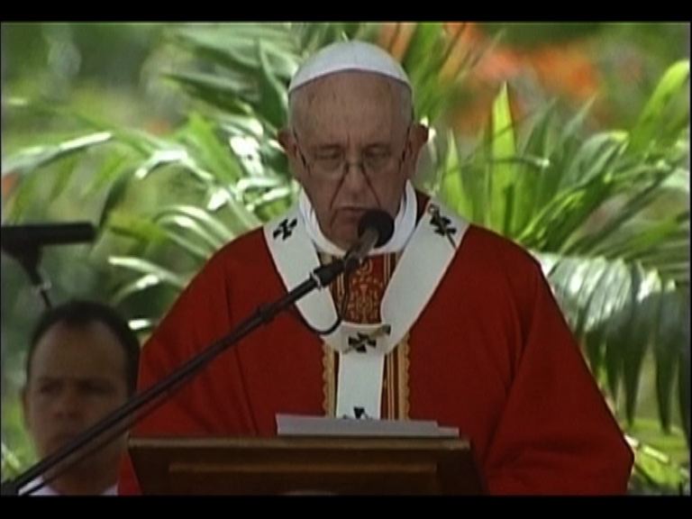 美國國會籲議員勿與教宗握手