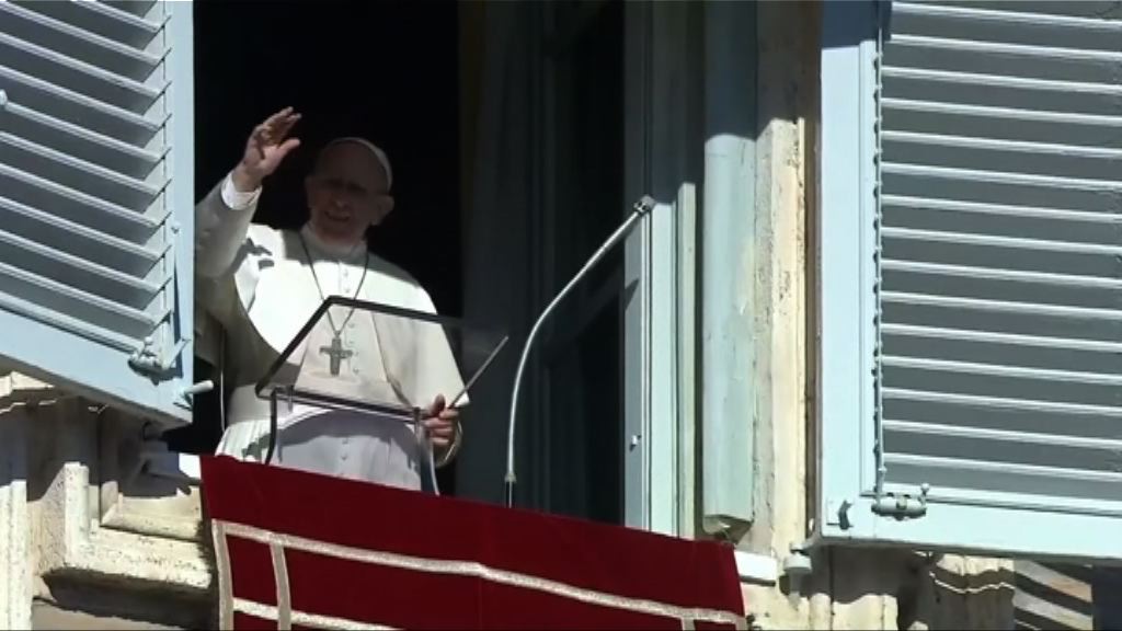 教宗方濟各為菲律賓風災祈禱