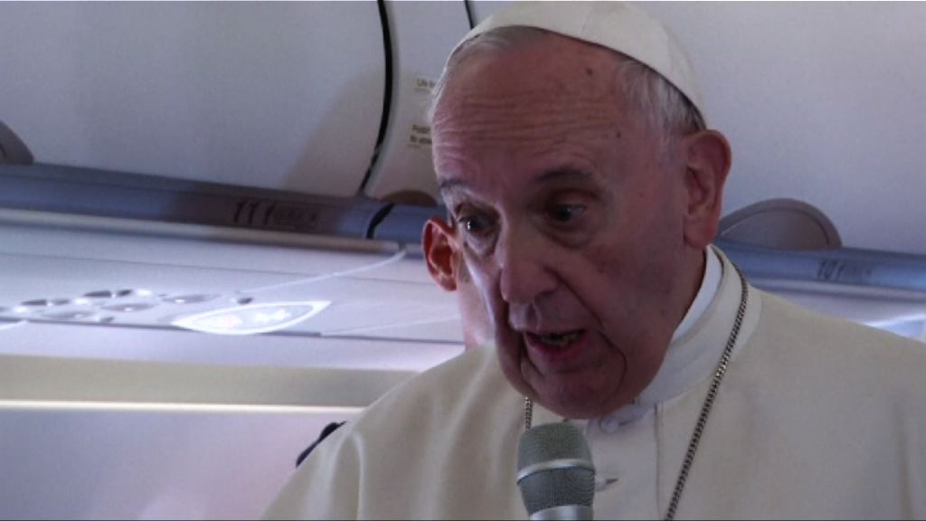 教宗：晤桑德斯非干涉美國政治