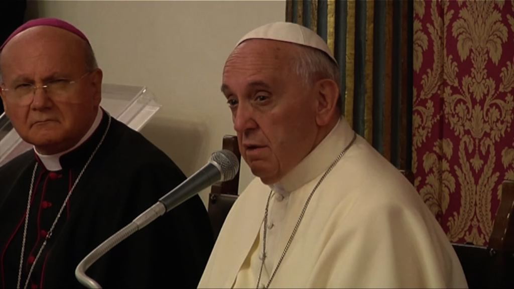 教宗方濟各與緬甸軍方高層會晤