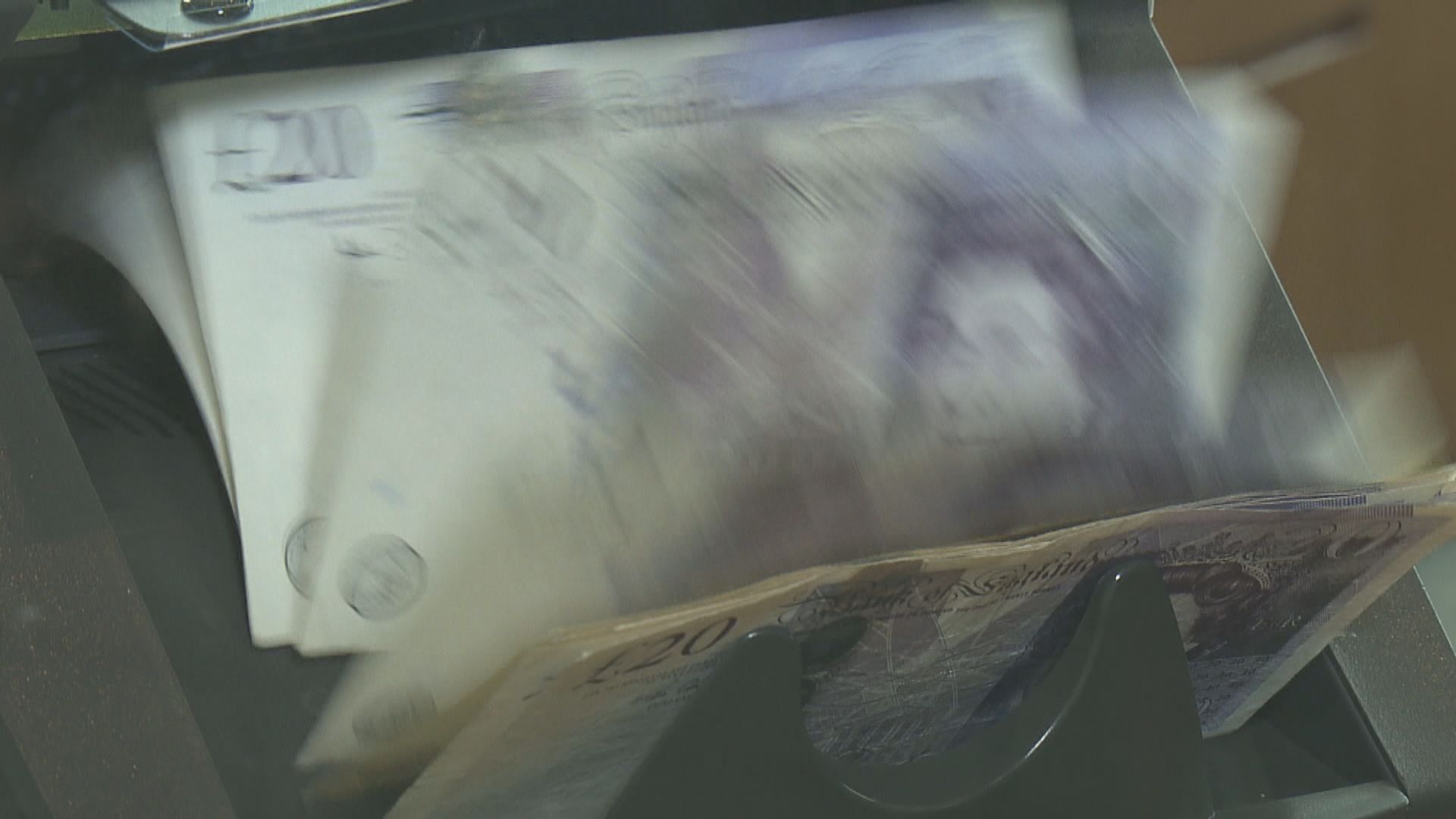 英鎊升1%　因英歐同意延長脫歐貿易協議談判期限