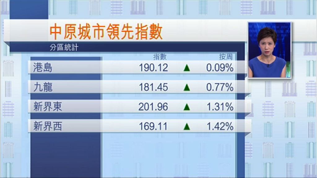 【再創新高】新界東樓價指數升穿200
