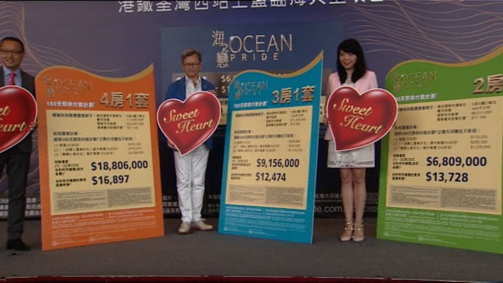 【三年身價大不同】海之戀開價貴環宇海灣逾50%