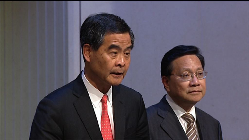 【堵一約多伙漏洞】梁振英：確保港人買樓自住為先