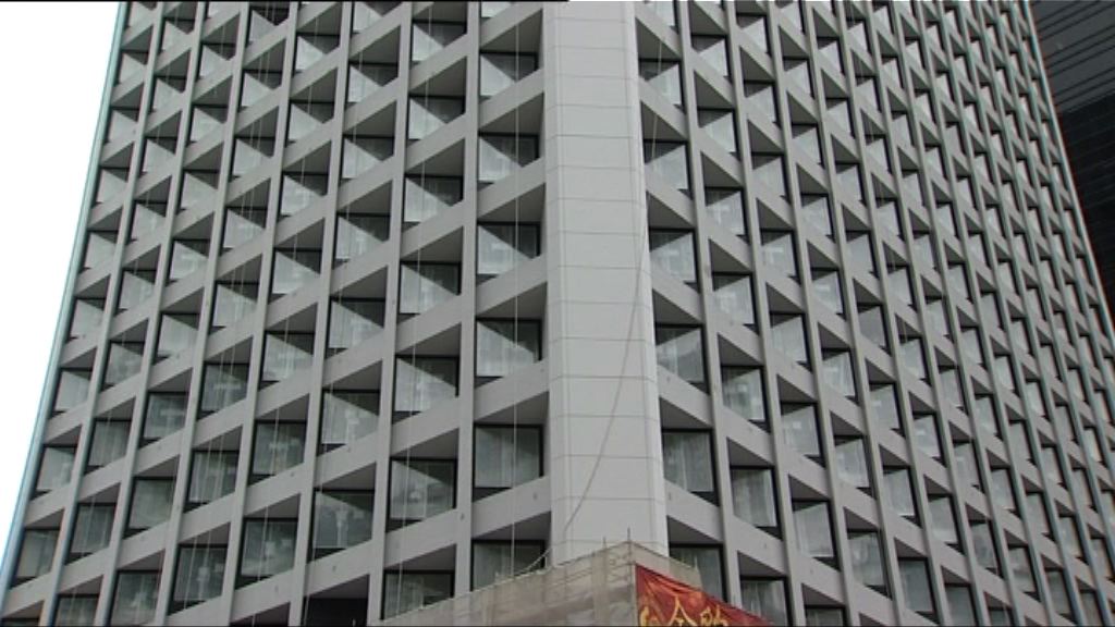 美利大廈酒店今年10月底開業