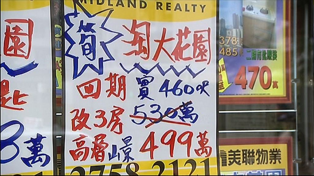 【雪上加霜】「雙鬼拍門」細單位樓價恐大冧