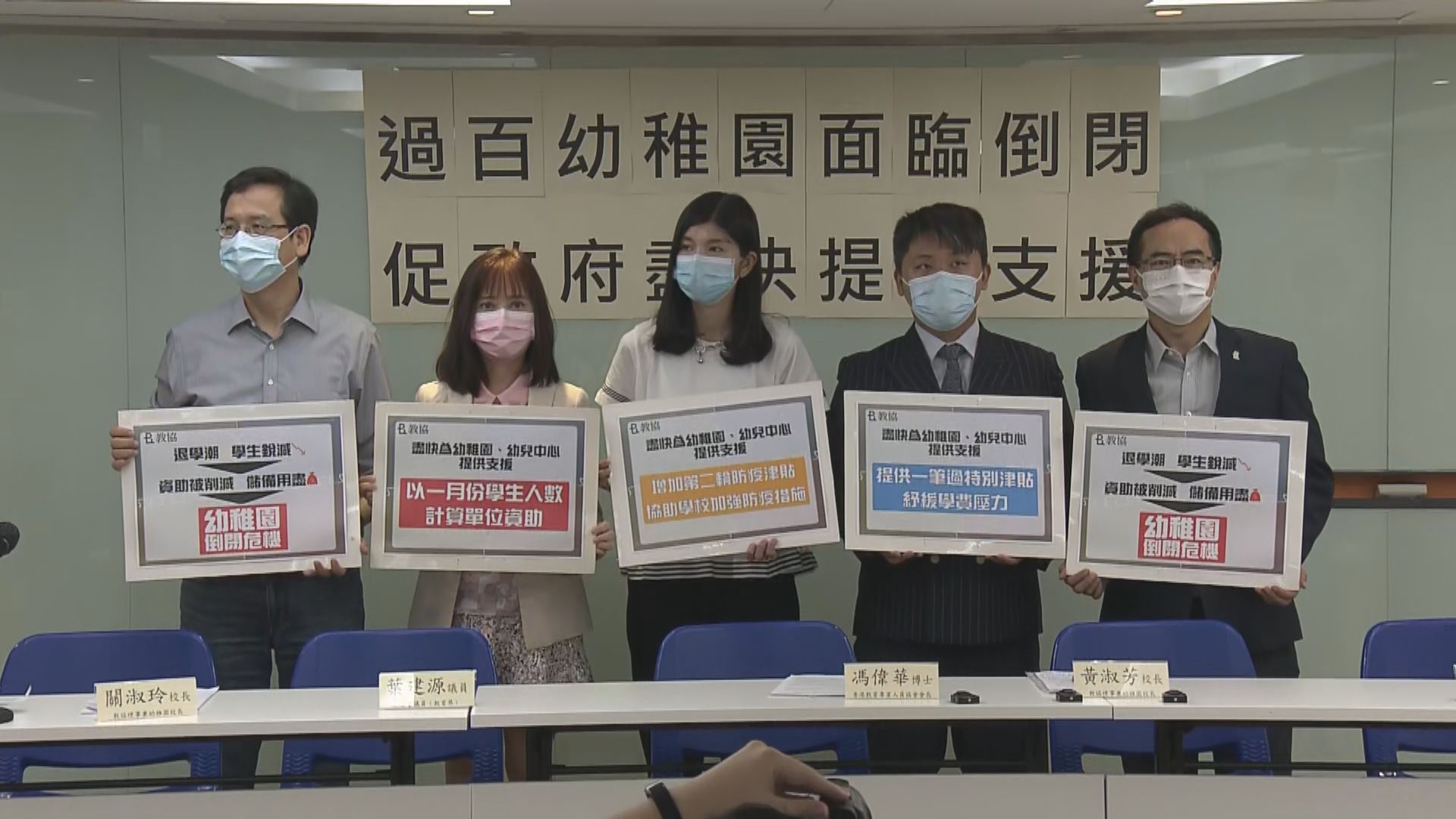 教協調查發現逾百幼稚園面臨倒閉　促政府提供支援