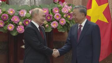 俄越聯合聲明：兩國關係不受地緣政治形勢影響