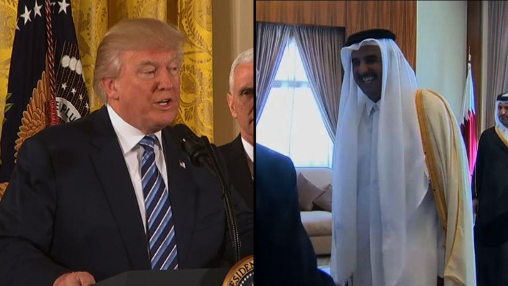 特朗普倡各方開白宮會議解決外交危機