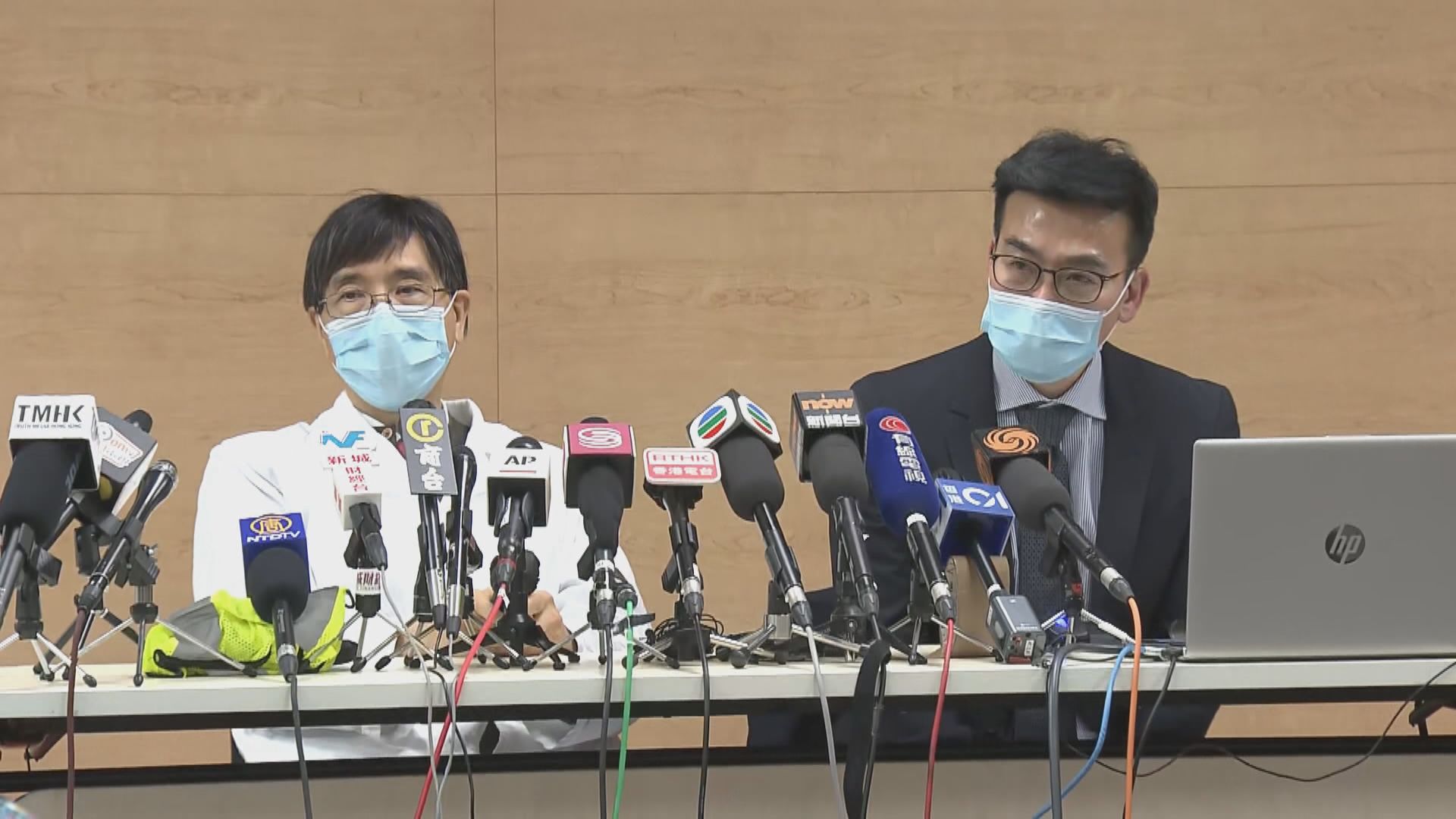 醫管局指採購的外科口罩足夠預防短時間接觸病人