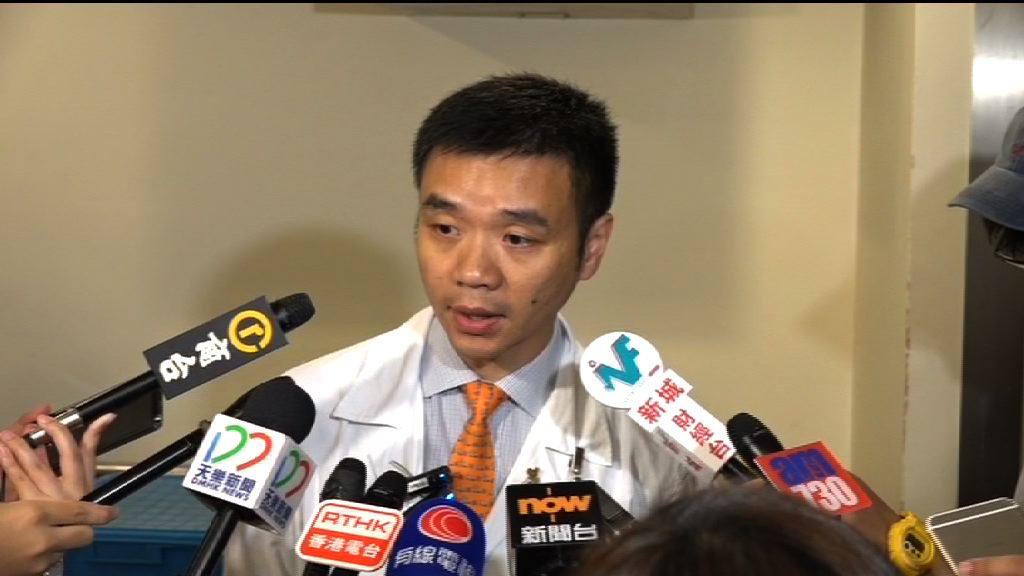 主診醫生：鄧桂思情況仍危殆