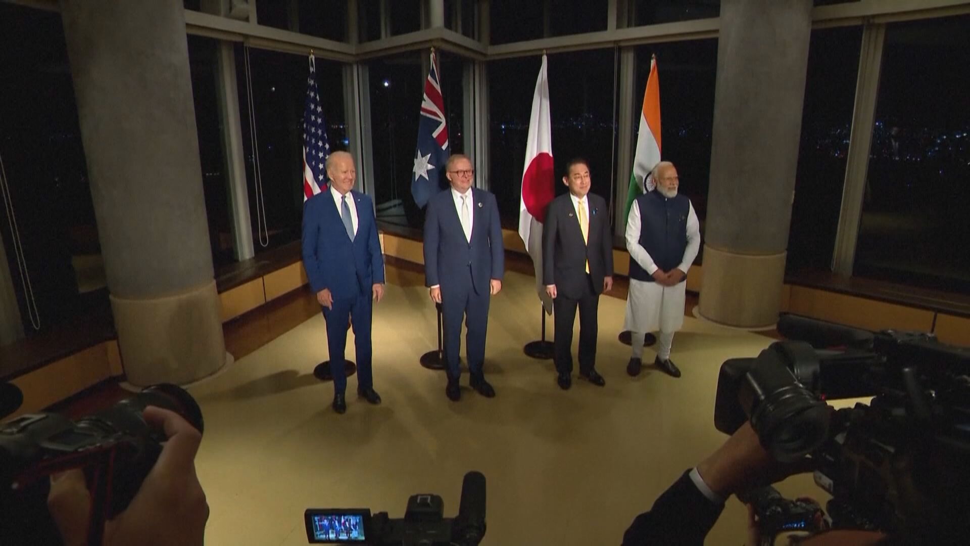 四方安全對話結束 聲明指堅決維護印太海域和平穩定