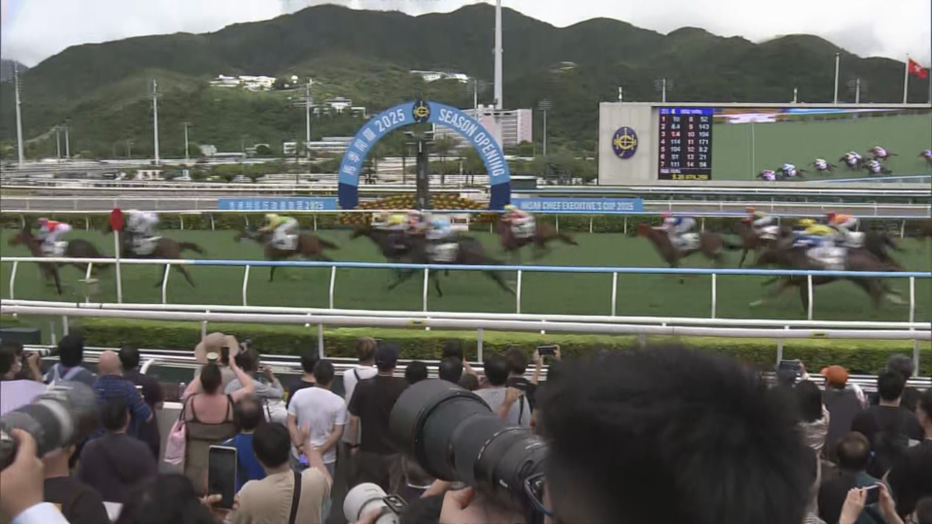 馬季開鑼日投注額逾13.3億元　與去年相若