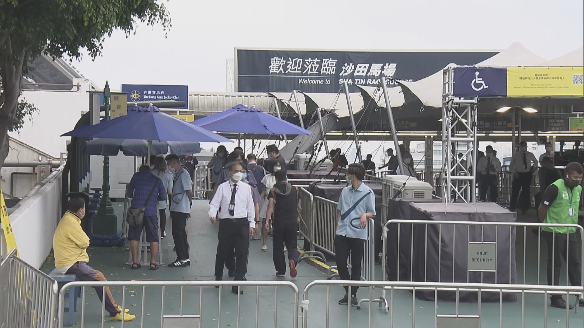 沙田馬場賽馬日實施特別安排　市民預約才可進場