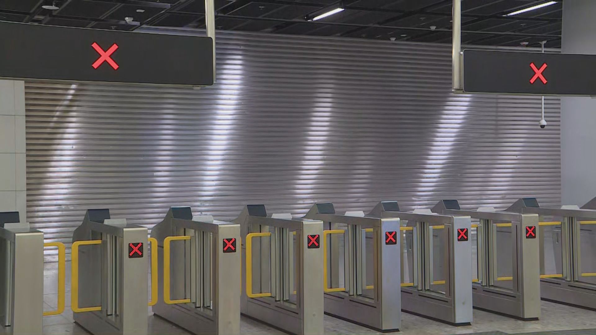 高鐵西九龍站凌晨起關閉