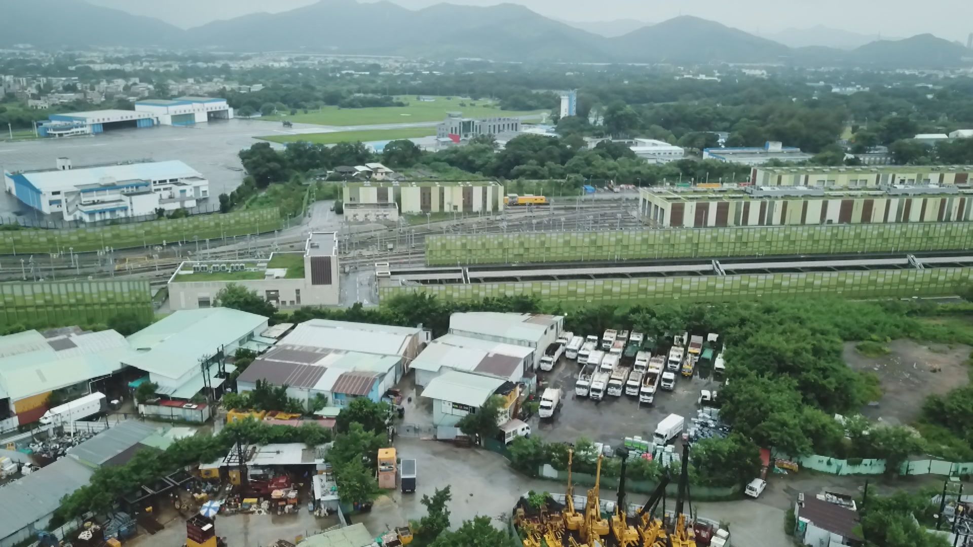 港鐵：石崗積水已退不影響高鐵通車