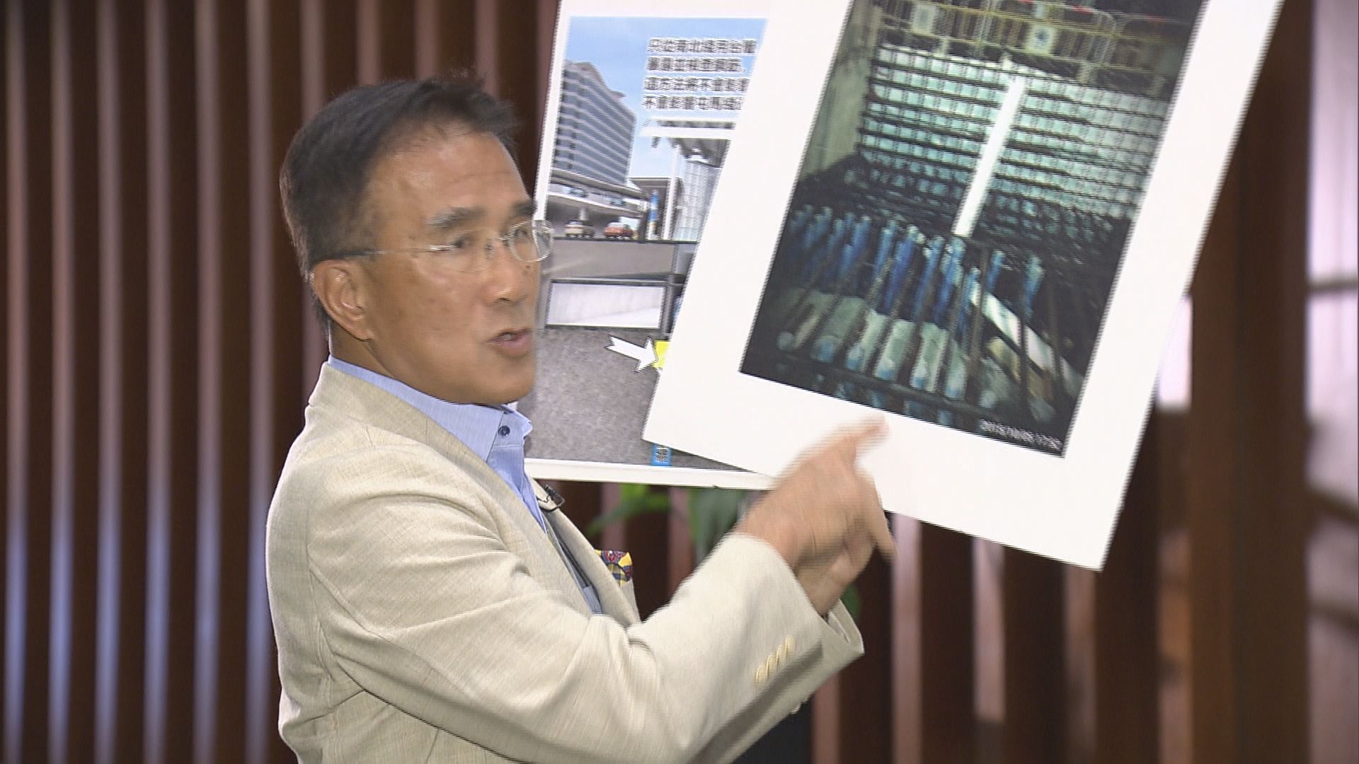 田北辰：紅磡站連接牆施工不符方案