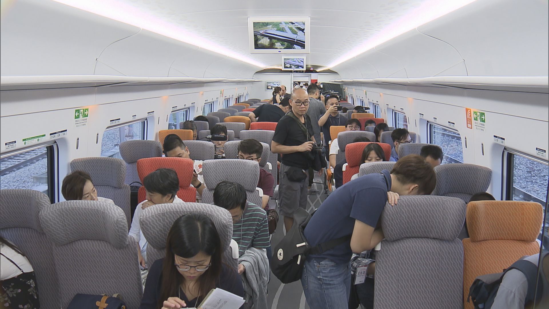 港鐵首次安排傳媒試坐高鐵