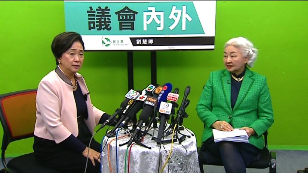 梁愛詩：人大對基本法有最終解釋權