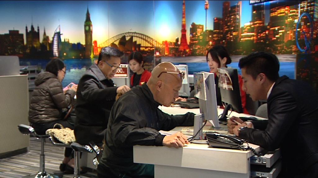 旅遊社料高鐵通車後營業額雙位數增長