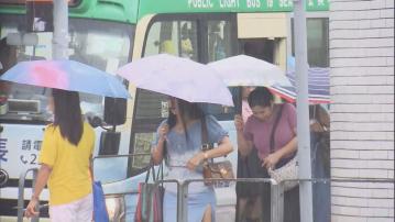 天文台發出黃色暴雨警告信號