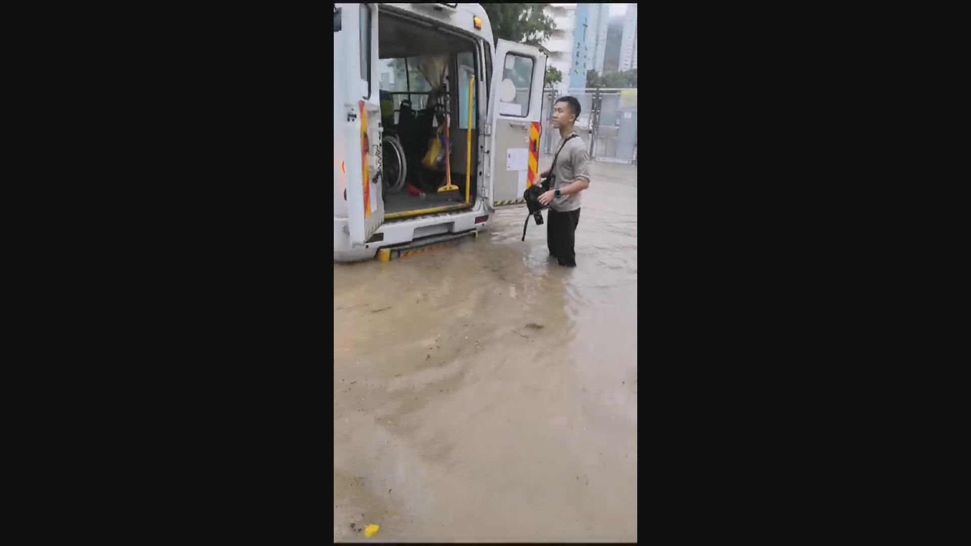西貢區雨勢特別大 錄得每小時超過100毫米雨量