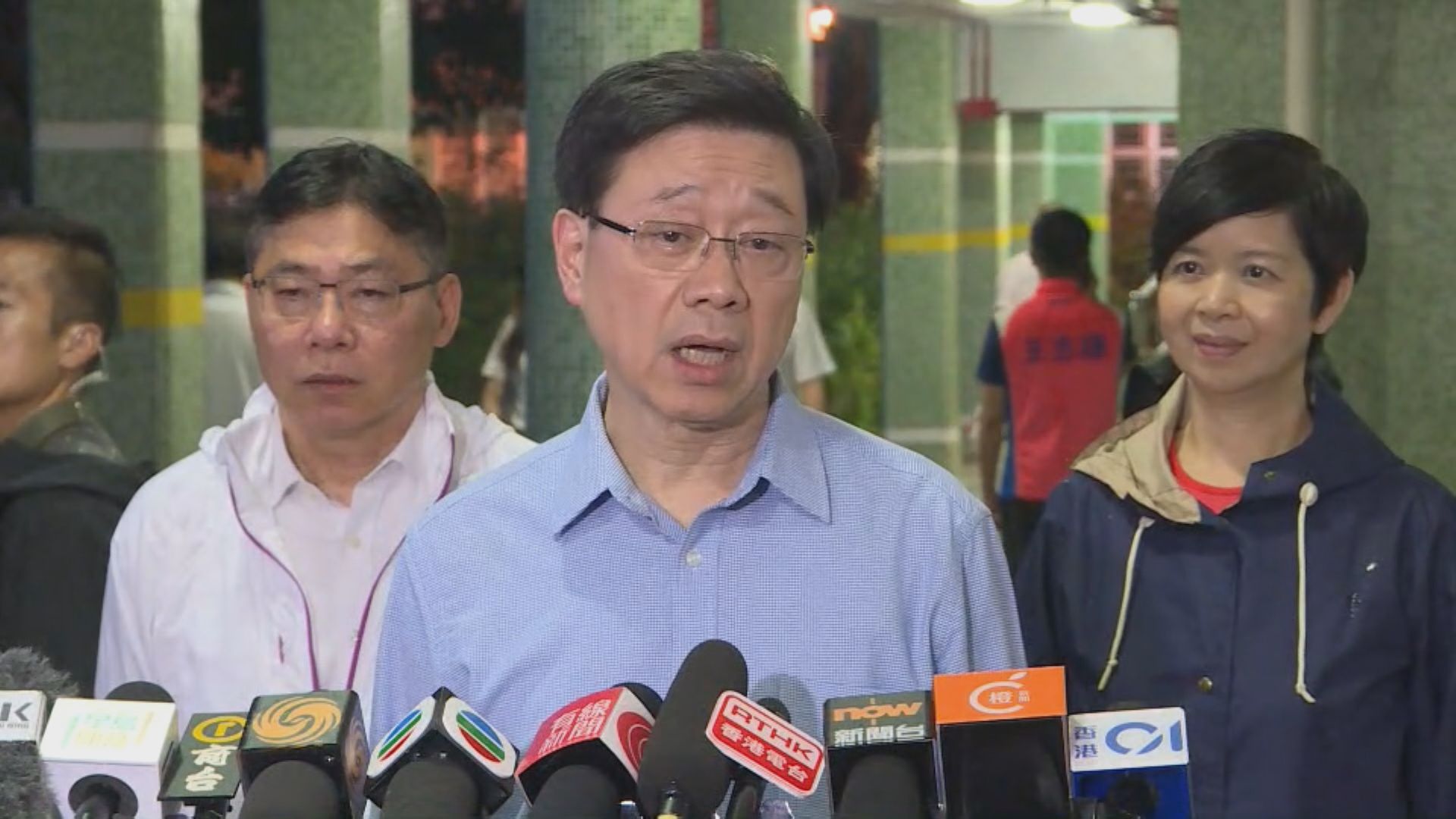 李家超落區視察災情 指將檢視預發放預警工作