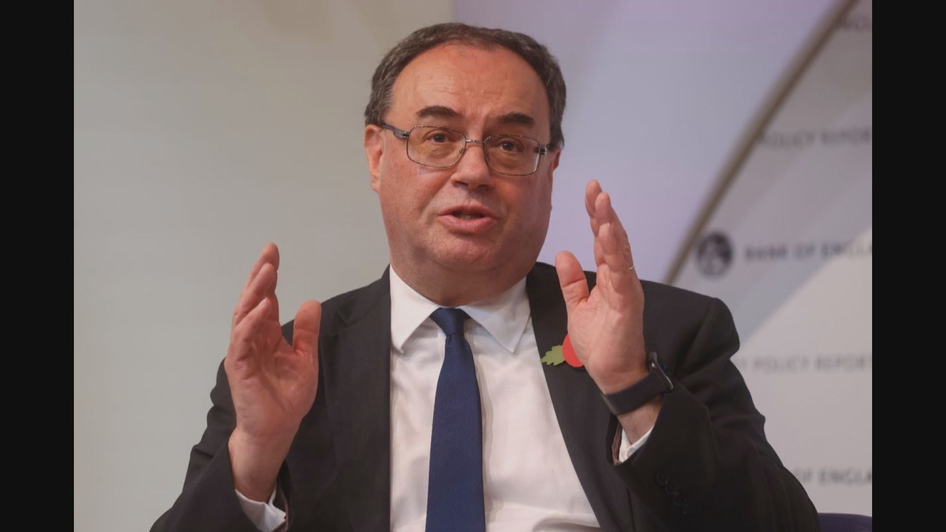 英倫銀行貝利：考慮下次8月議息會議加息半厘