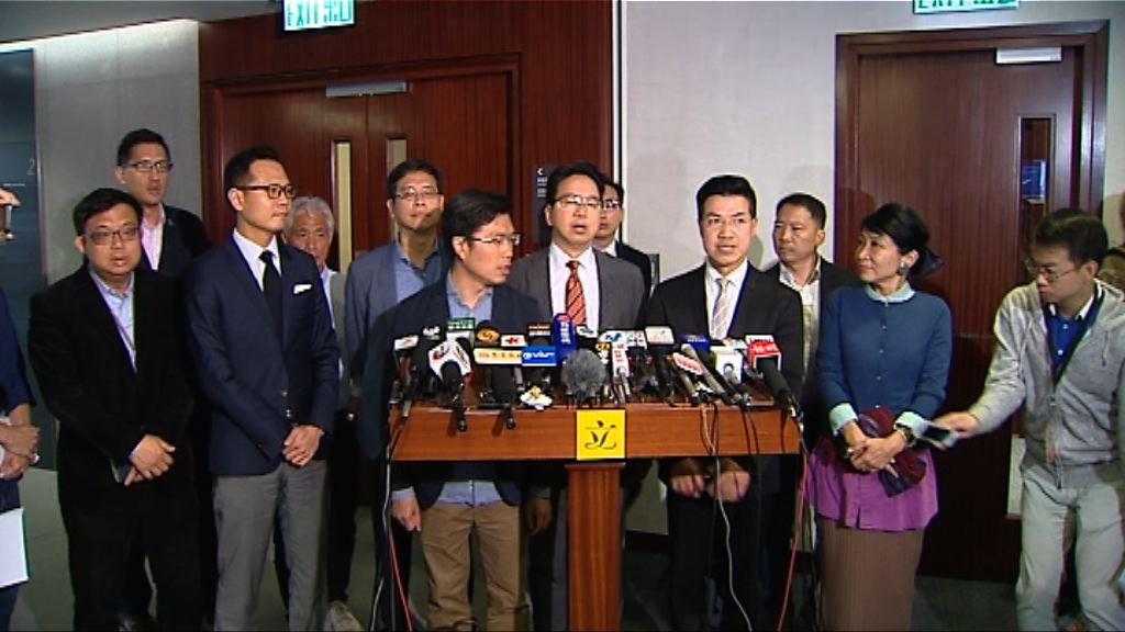 建制泛民分別就預算案晤陳茂波