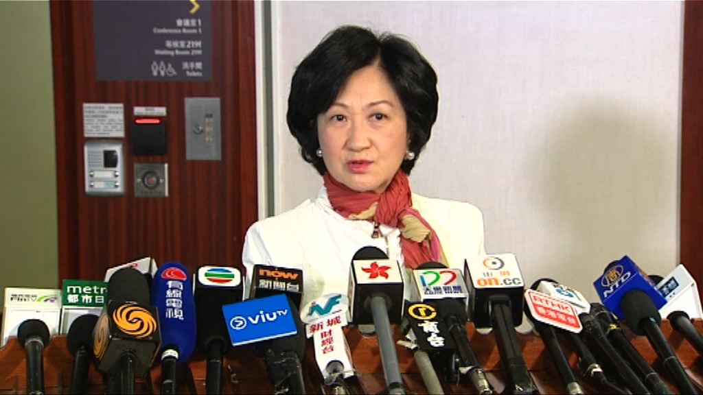 葉劉淑儀：不再評論曾俊華作為司長表現