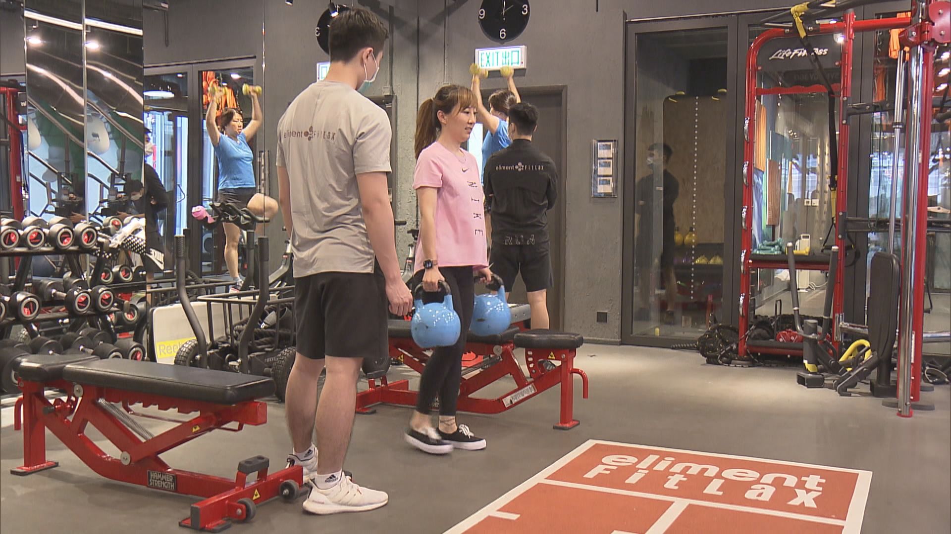 健身中心重開　有負責人對運動後戴口罩有保留