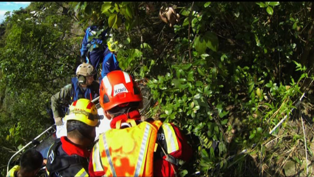 女子飛鵝山墮崖亡　一周內兩行山人士墮崖