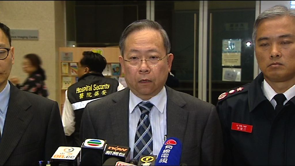 黎棟國向殉職消防總隊目家人致以深切哀悼