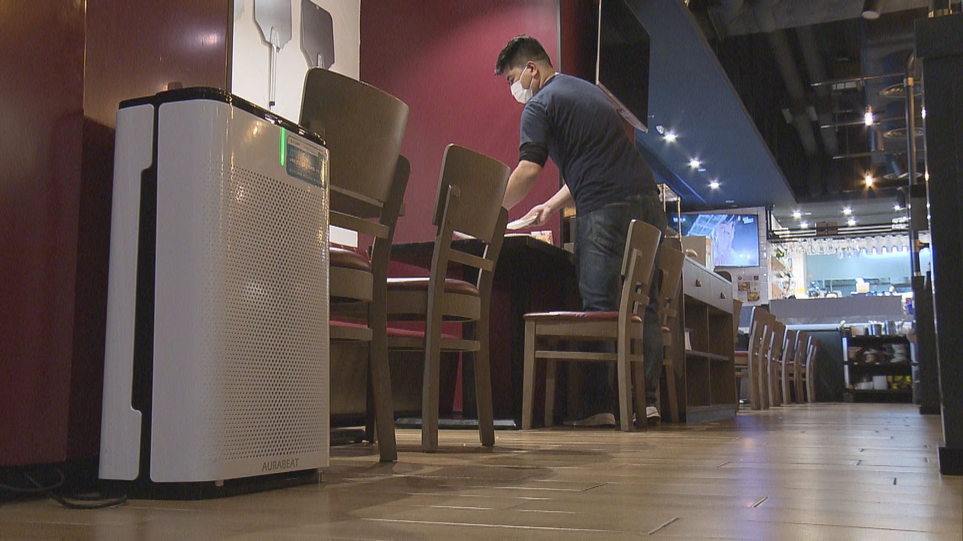 約1400間餐飲處所登記換氣量達標