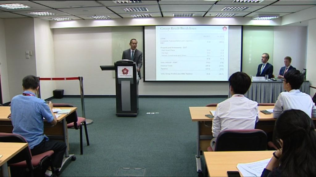 【業績解畫】東方海外：行業仍需經歷調整期