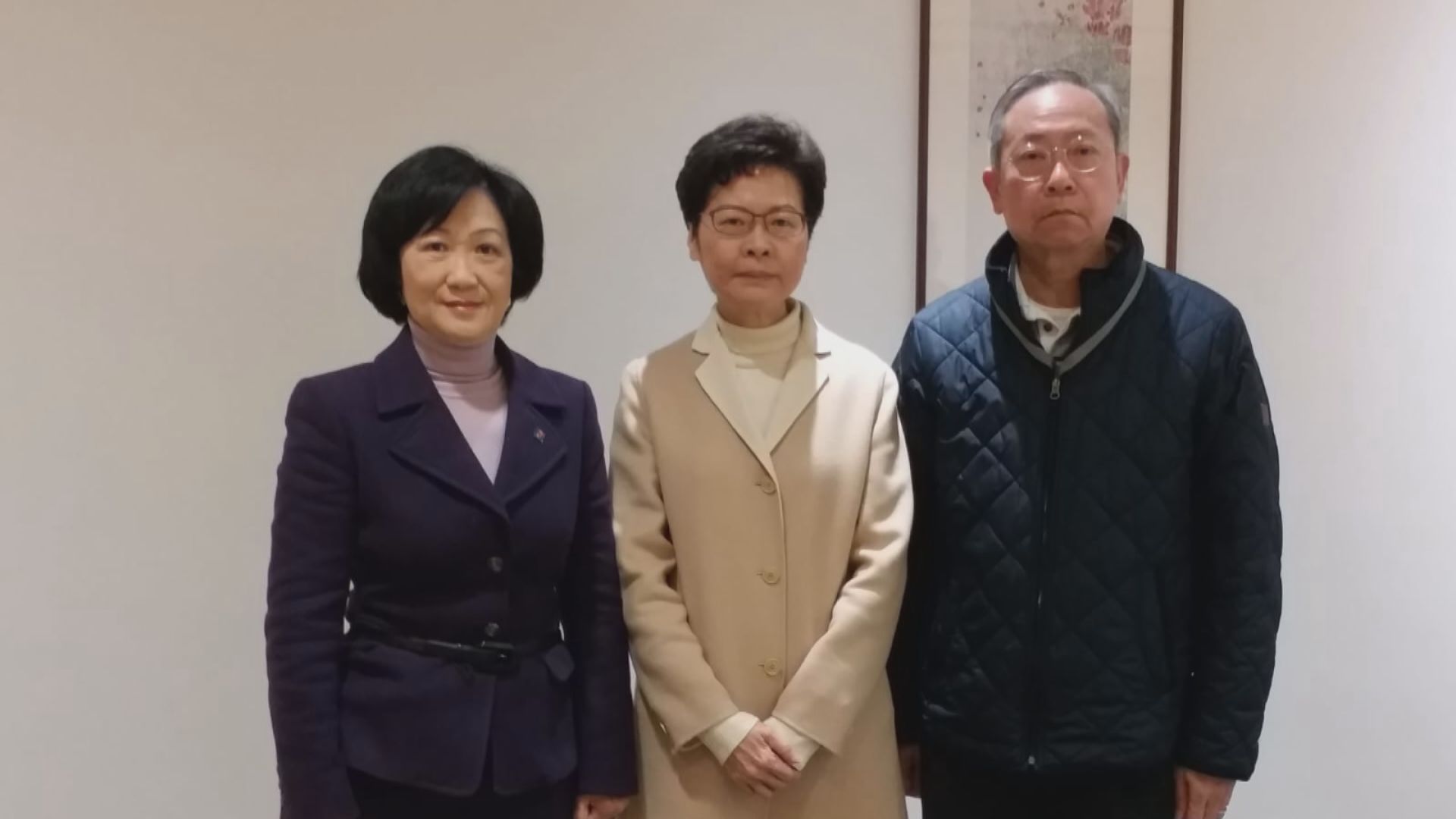 葉劉晤林鄭倡關羅湖及落馬洲口岸