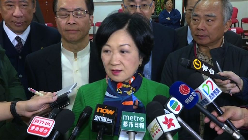 葉劉淑儀：有泛民選委稱會支持她