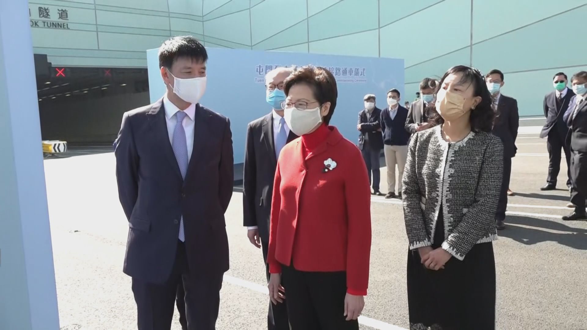 林鄭：屯赤北面連接路為港車北上不設配額計劃提供契機